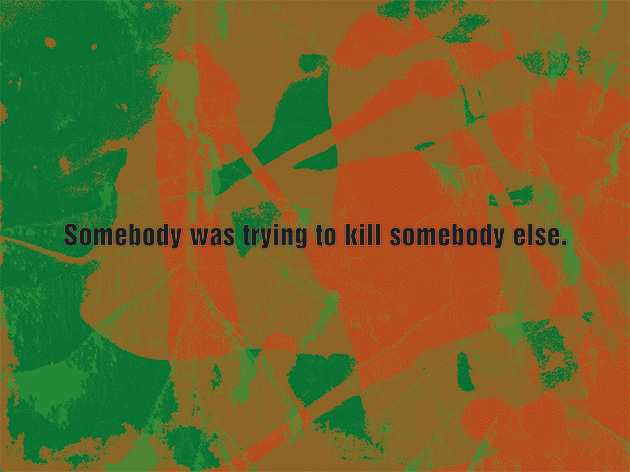 Blow Up - Somebody was trying to kill somebody else.