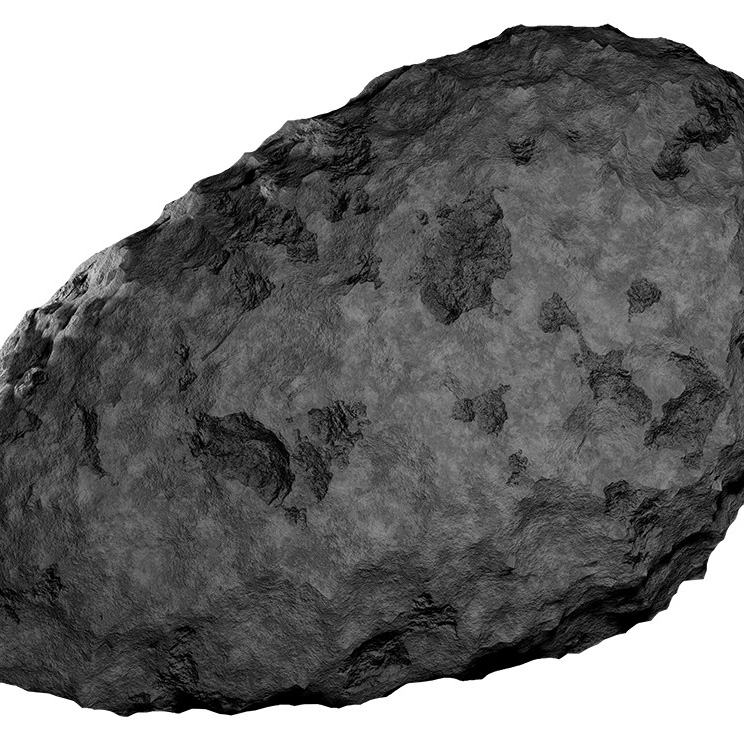 Digitaler Stein - Erstellung wurde im Blender durchgeführt